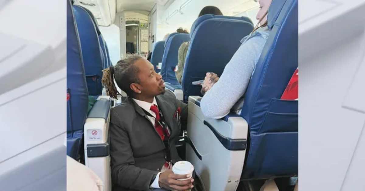 When Fear Met Kindness at 30,000 Feet: A Flight Attendant’s Quiet Act of Love That Touched Millions